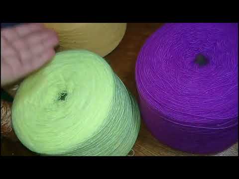 Видео: Мои запасы пряжи/ Итого кг ...🤔
