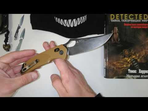 Видео: Unboxing и первые впечатления от ножа Sanrenmu 9202-GW.