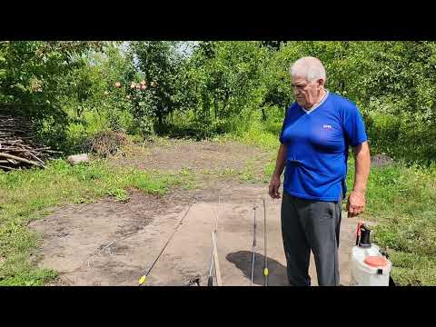Видео: Оприскування високих дерев. Як ми оприскуємо наш сад.