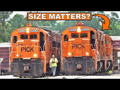 Видео: Эта железная дорога использует редкие локомотивы