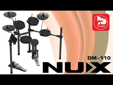 Видео: Электронная ударная установка NUX DM-110