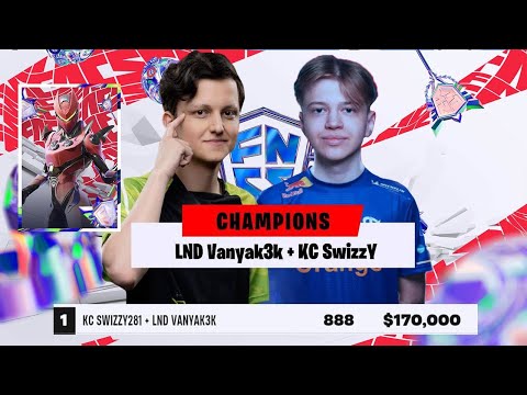 Видео: VANYAK3KK И SWIZZY РАЗОРВАЛИ В КЛОЧЬЯ ФНКС ФИНАЛ ФОРТНАЙТ! TOOSE, MIRWANA, MALIBUCA! FNCS FORTNITE