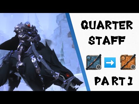 Видео: Боевой шест мгла часть 1. Quarterstaff mists. Part 1. Set 4.0 - 6.0. Albion online mobile gameplay.