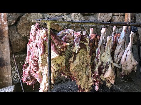 Видео: Безумно вкусно!!Узбекская Чупонча!!!Федя жарит Картошку!!Мясо в казане!!