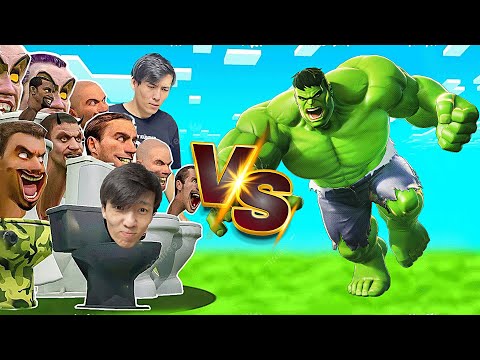 Видео: 100 СКИБИДИ VS ХАЛК! КІМ МЫҚТЫ? (Garry`s Mod)