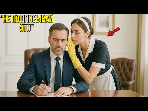 Видео: БЕДНАЯ УБОРЩИЦА ПРОШЕПТАЛА МИЛЛИАРДЕРУ: "НЕ ПОДПИСЫВАЙ ЭТО", И ТО, ЧТО ОН СДЕЛАЛ, УДИВИЛО ВСЕХ