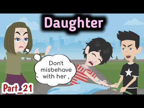 Видео: Дочь, часть 11 | Анимированная история | История на английском языке | Изучаем английский | Прост...