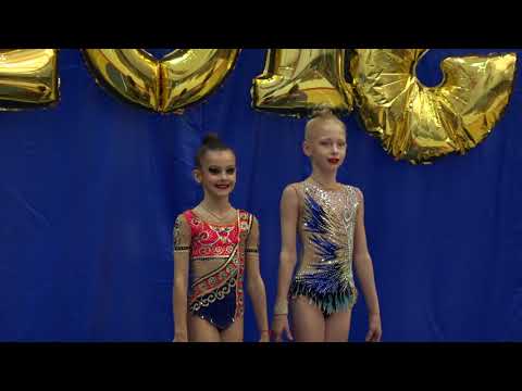 Видео: Парад закрытия и награждения гимнасток 2008 - 2002 г.р.