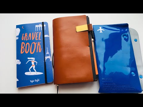 Видео: КАК И ЧЕМ ОФОРМЛЯТЬ ДНЕВНИК ПУТЕШЕСТВЕННИКА TRAVELERS NOTEBOOK