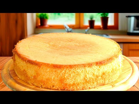 Видео: Ідеальний пухкий бисквіт, який не опадає. Як приготувати бисквіт.