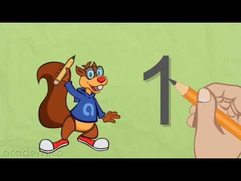 Видео: Число и цифра 1 - Математика 1 клас | academico