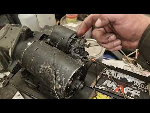 Видео: Фольксваген Транспортер Т4 - проблемы со стартером.