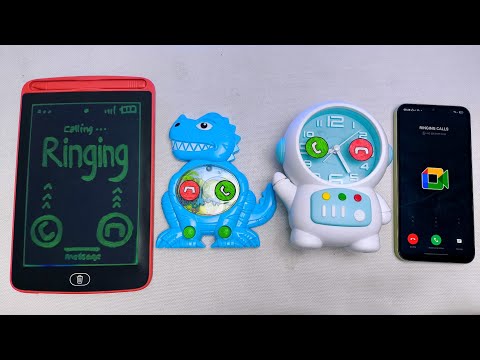 Видео: Блокнот для рисования против Dino Blue против будильника против входящего звонка Galaxy A15