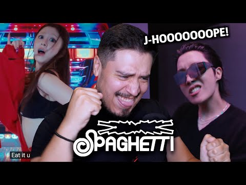 Видео: LE SSERAFIM x JHOPE из BTS «SPAGETTI» | Реакция