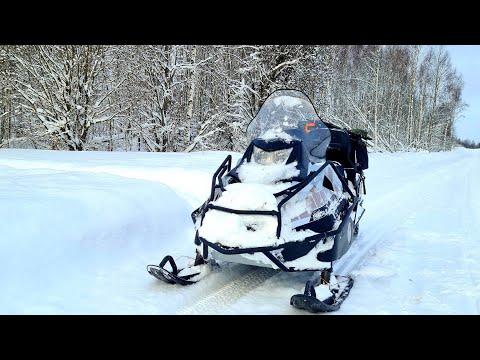 Видео: В Пухляк. TAYGA PATRUL 800 SWT.