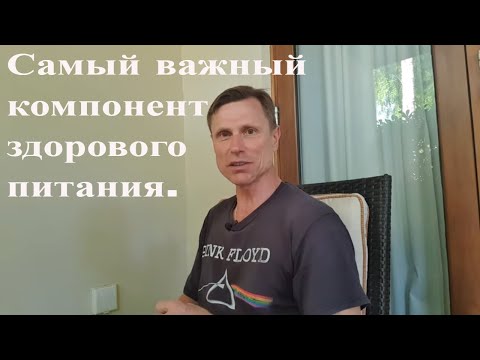 Видео: Самый важный компонент здорового питания.