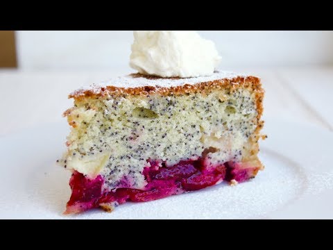 Видео: МАКОВЫЙ ПИРОГ СО СЛИВАМИ И ЯБЛОКАМИ! УЛЁТНЫЙ!!!!