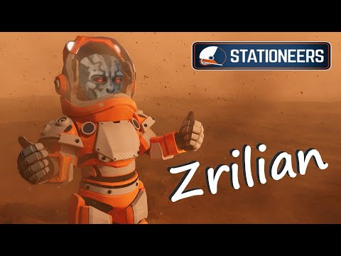 Видео: Stationeers - New Terrain ZRILIAN Brutal Start -Учим ларри менять фильтра #19