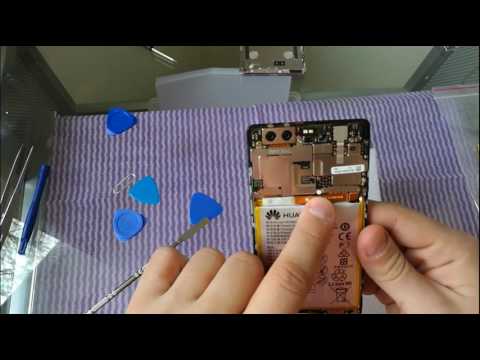 Видео: Замена Аккумулятора Huawei p9