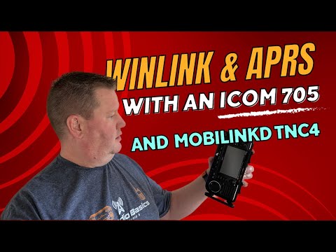 Видео: Как использовать Winlink и APRS с ICOM 705 и Mobilinkd TNC 4