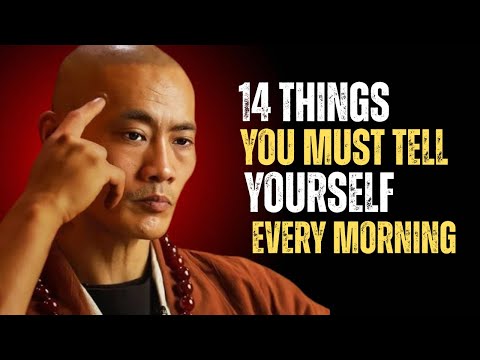Видео: 14 важных фраз, которые стоит говорить себе каждое утро || Лучшая речь мастера Шаолиня || Будущее...