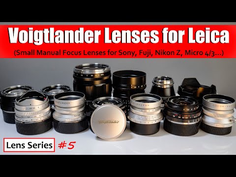 Видео: 🔴 Лучшие объективы Voigtlander для байонета Leica M / винтового крепления LTM