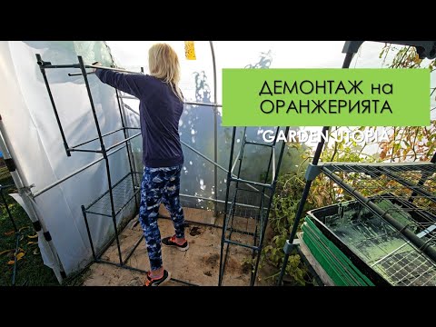 Видео: Премахвам ОРАНЖЕРИЯТА: #Ден 49 от 90 ДНИ НА СЕЛО