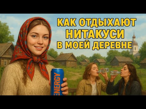 Видео: Как Нитакуси Отдыхают в Деревне #отношения #брак #семья #деревня #какнайтидевушку 
