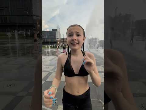 Видео: Влог. Жаркий день провели на фонтанах.