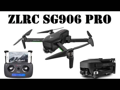 Видео: Квадрокоптер ZLRC SG906 Pro