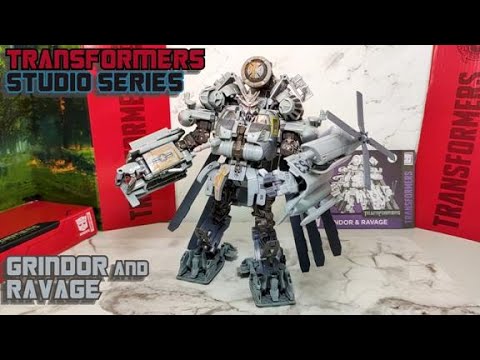 Видео: Гриндор/Grindor And Ravage, трансформер, обзор фигурки, Studio Series 73.