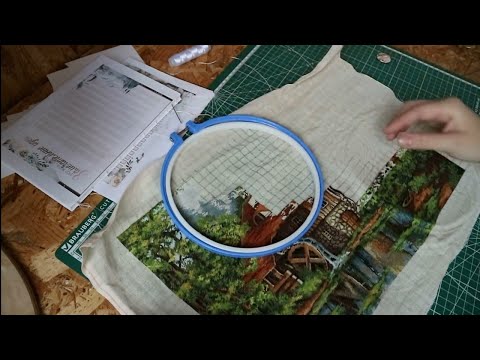 Видео: ВЫШИВКА КРЕСТИКОМ И НЕ ТОЛЬКО/ВЫШИВАЕМ "МЕЛЬНИЦА В ЛЕСУ"ГОБЕЛЕН/"ЛОНДОН" МЕРЕЖКА/АННА АНАНЧИК