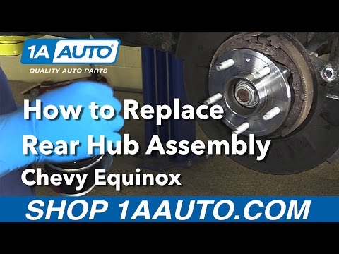Видео: Как заменить заднюю ступицу на Chevrolet Equinox 2007–2009 годов
