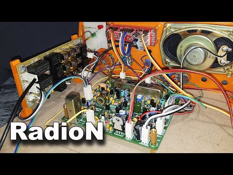 Видео: Трансивер RadioN от US5MSQ. Часть 2. Синтезатор и ДПФ