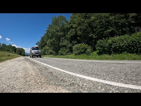 Видео: Часть 2. ПУТЕШЕСТВИЕ ПО КАВКАЗУ. ЖИВЕМ В АВТОБУСЕ.                Едем в альплагерь УЗУНКОЛ.