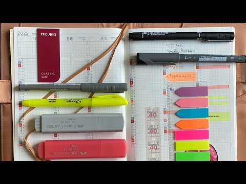 Видео: hobonichi | какие ручки, маркеры и стикеры использовать