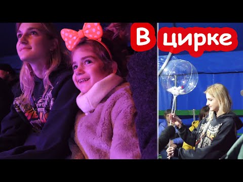 Видео: VLOG Ваня, Настя, Катя и Алиса в цирке