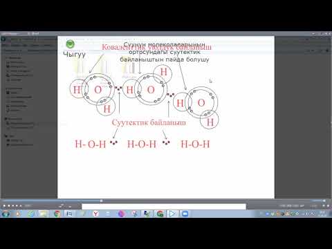 Видео: СУУТЕКТИК БАЙЛАНЫШ - ВОДОРОДНЫЙ СВЯЗЬ