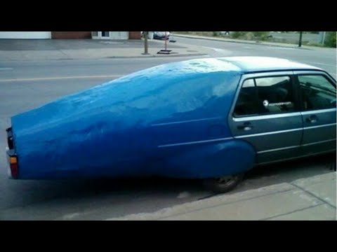 Видео: Интересный, необычный и колхозный тюнинг автомобилей. № 22