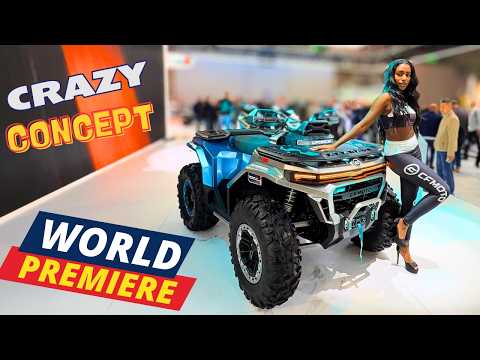 Видео: Мировая премьера 😱😱 CfMoto CFORCE TECH GEN⁴ 👉👉 Что вы думаете?