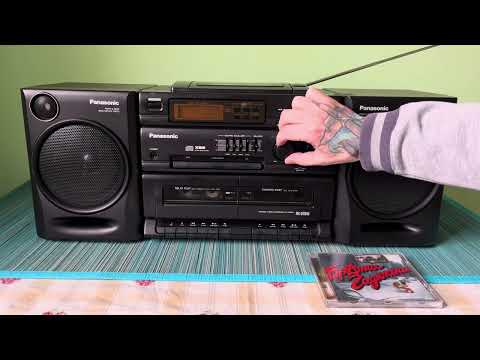Видео: Panasonic RX-DT610 (1995). Демонстрація роботи.