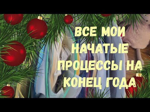Видео: ВСЕ МОИ НАЧАТЫЕ ПРОЦЕССЫ. ПОДВОДИМ ИТОГИ ГОДА. ДОЛГОГСТРОИ И ЛЮБИМЧИКИ.