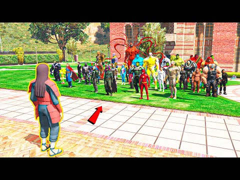 Видео: ХАШИРАМА СУПЕРГЕРОЙЛАР МЕКТЕБІНЕ ТҮСІП КЕТТІ (GTA V)