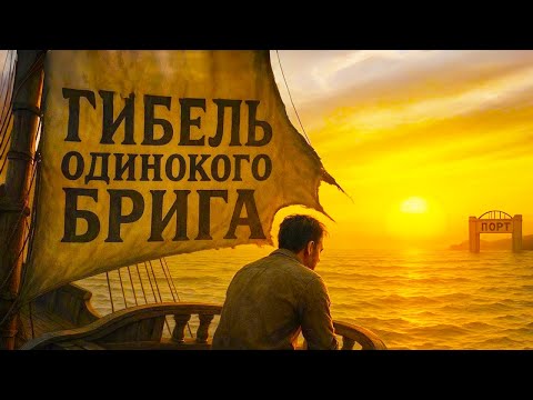 Видео: Гибель одинокого брига