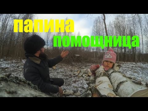 Видео: ДРОВА И ПОМОЩНИЦА // ЖИВЕМ НА ХУТОРЕ