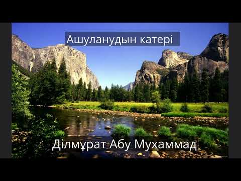 Видео: Ашуланудын катері. Ділмұрат әбу Мұхаммад