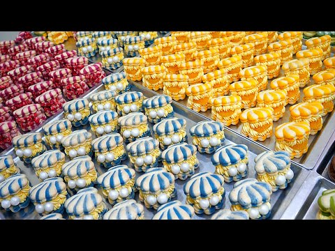 Видео: Преданность, от которой болят запястья! Процесс создания макарунов в форме ракушек и на Хэллоуин