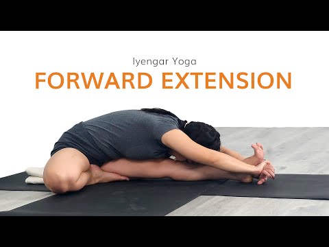 Видео: Вытяжение вперёд в позах сидя — Йога Айенгара с Рэни Фетрикс