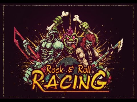 Видео: Rock N Roll Racing на Sega Mega Drive