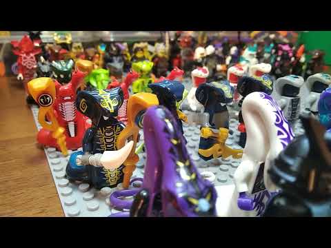 Видео: Обзор Всей Моей Коллекции Минифигурок Лего Ниндзяго / 18.08.21